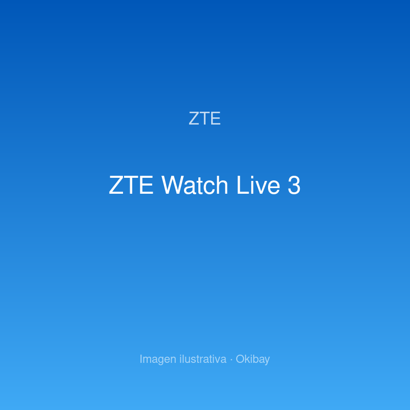 ZTE Watch Live 3